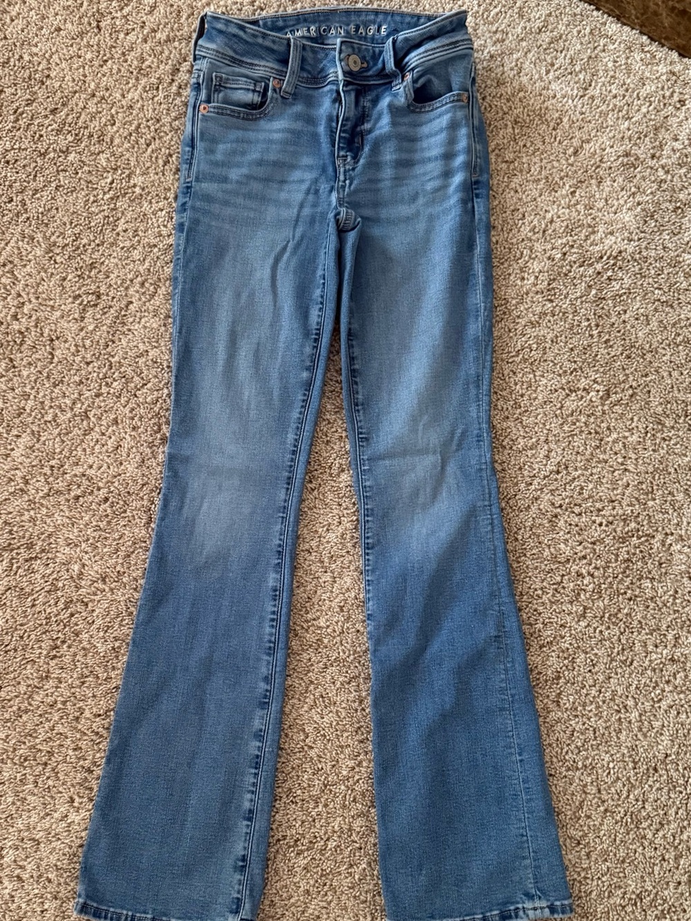 American Eagle Outfitters Medium Blue Flare Jeans